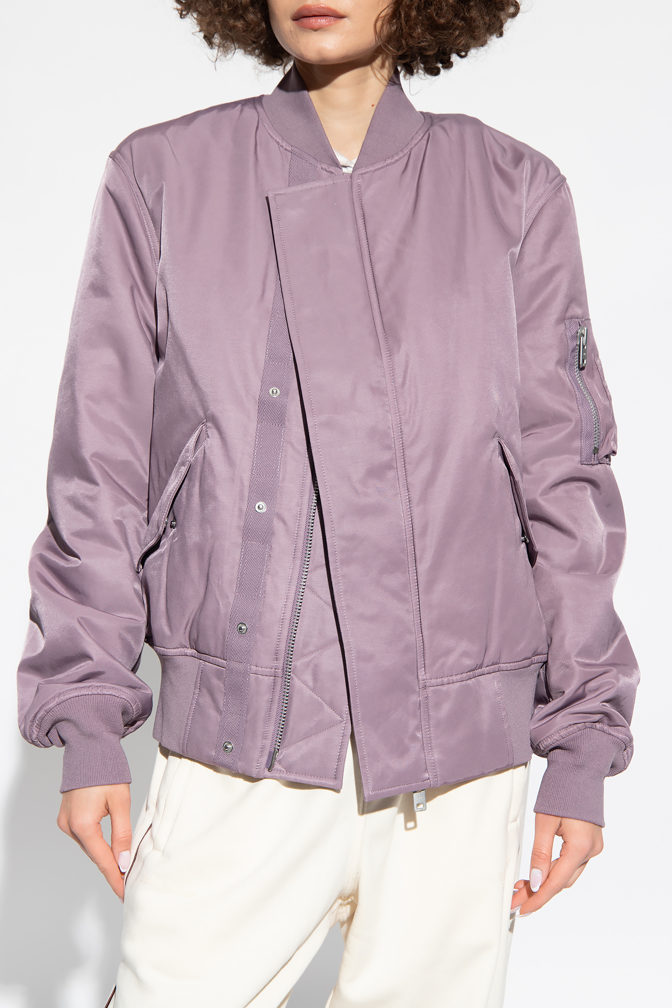 Purple Bomber jacket Y-3 Yohji Yamamoto - Vitkac Canada